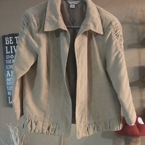 Christopher & Banks Tan Utility Jacket